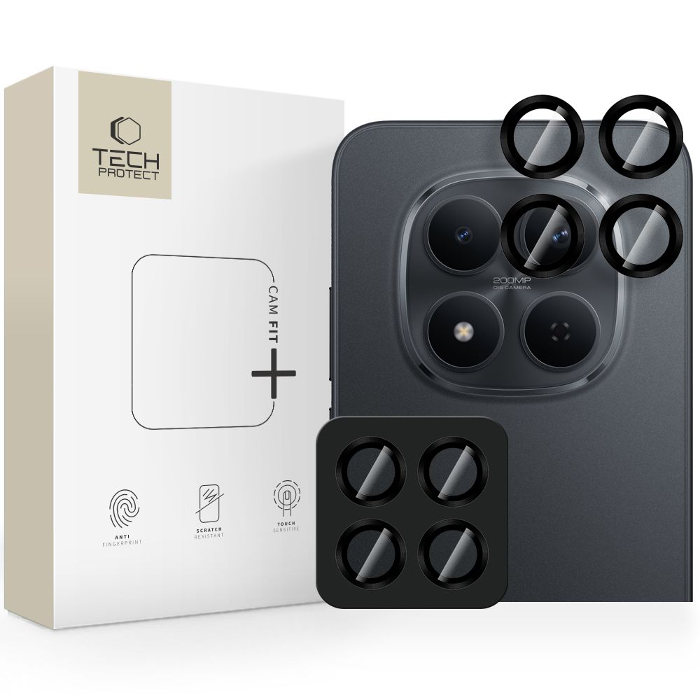 Tech-Protect Camring Fit+ kaamerakate Xiaomi Redmi Note 15 Pro 5G / 15 Pro+ jaoks - must