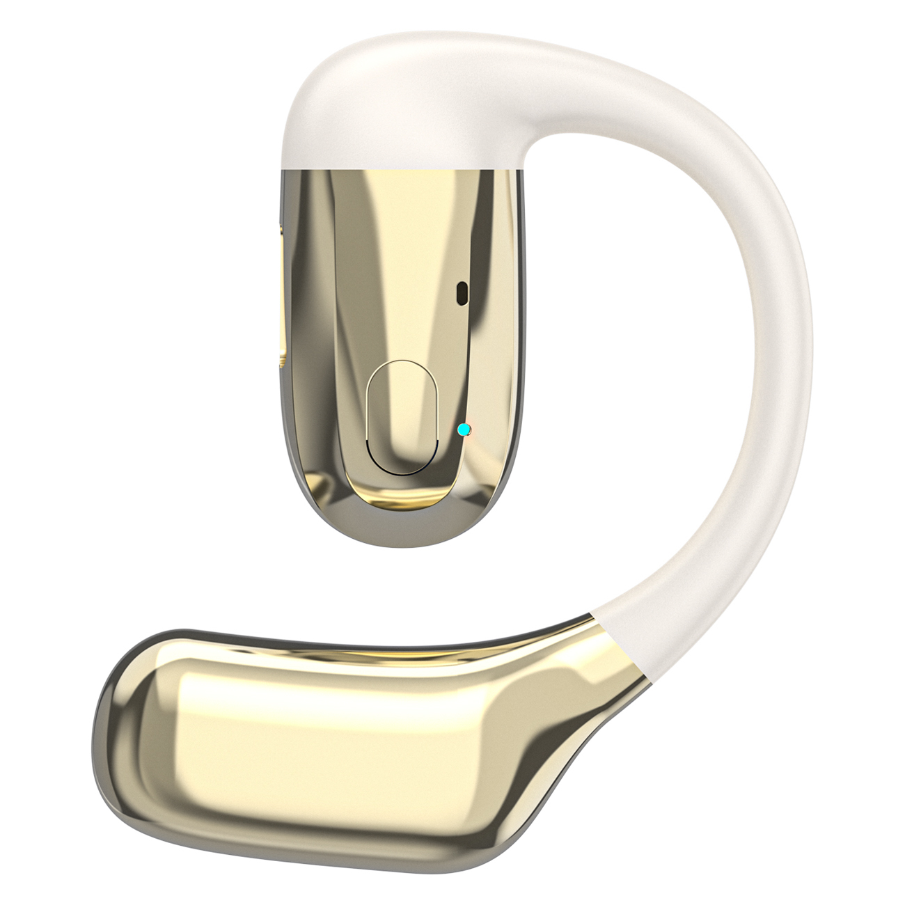 Dudao U4Pro Bluetooth universal over-ear headset for both ears - beež and kuldne