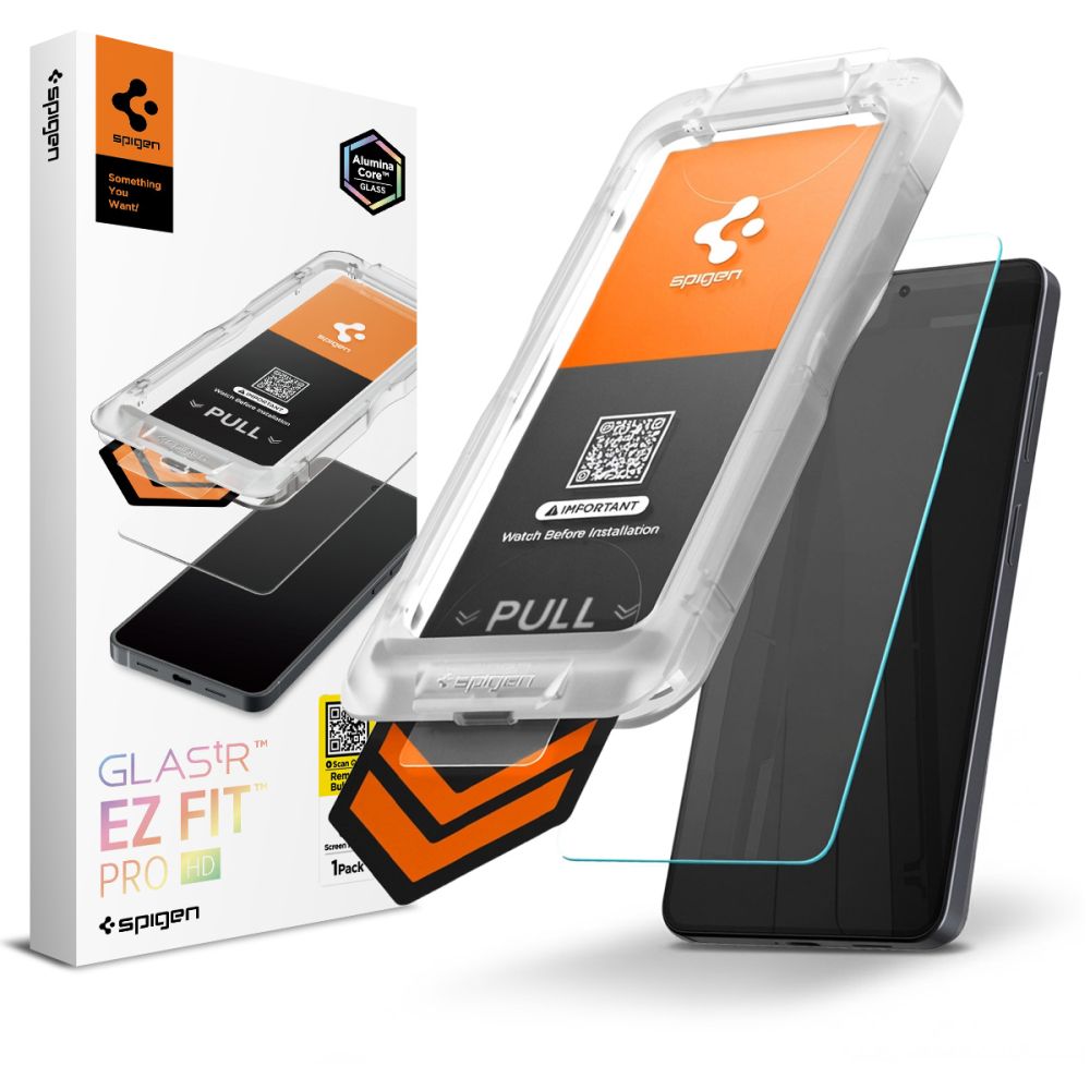 Spigen Glas.Tr Ez Fit Pro HD karastatud klaas Samsung Galaxy S26 jaoks