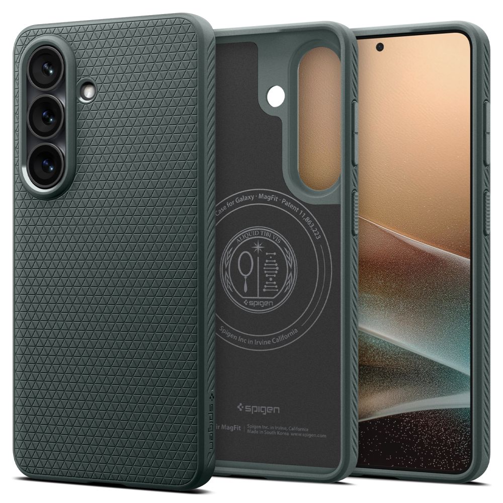Spigen Liquid Air Mag MagSafe ümbris Samsung Galaxy S26+ - roheline