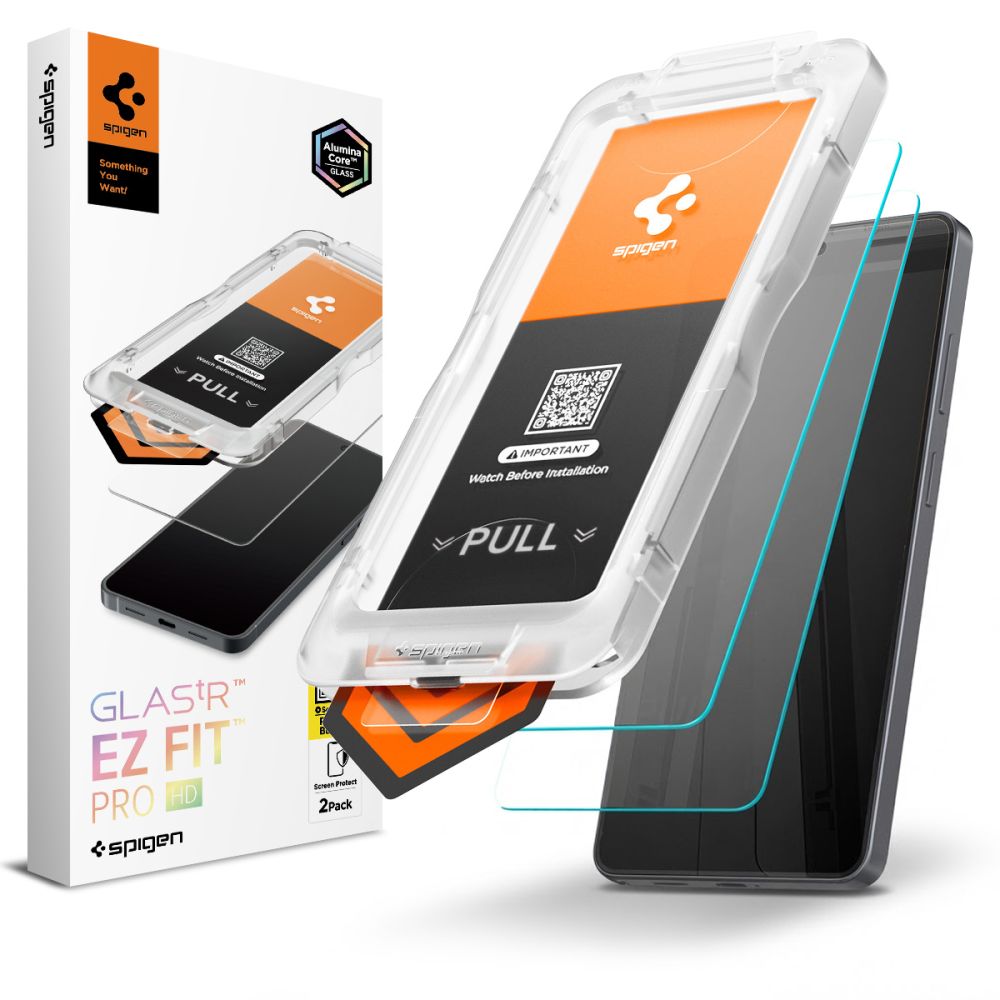Spigen Glas.Tr Ez Fit Pro HD karastatud klaas 2-pakk Samsung Galaxy S26 Ultra jaoks läbipaistev