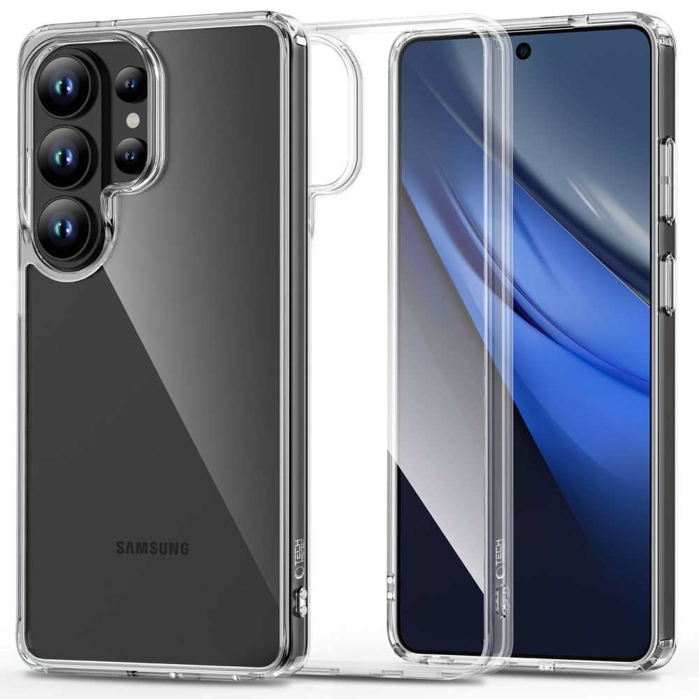 Tech-Protect FlexAir Hybrid Ümbris for Samsung Galaxy S26 Ultra - Clear