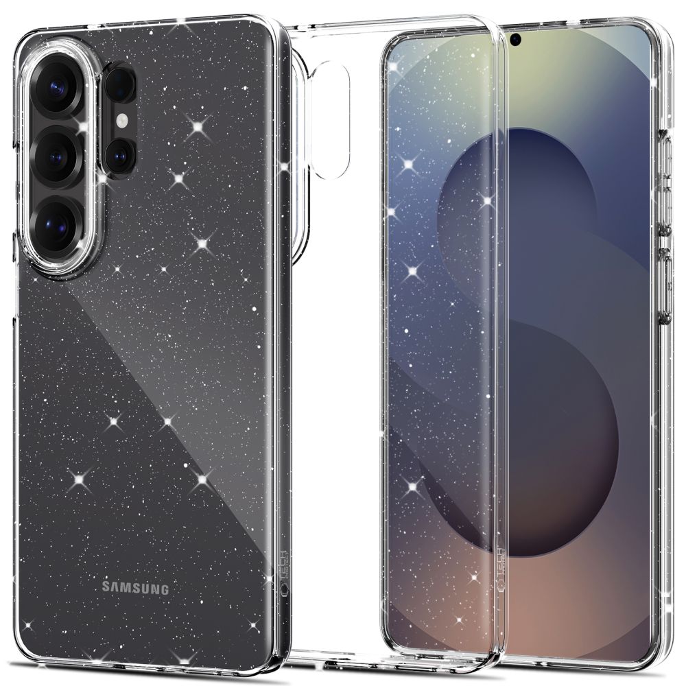 Tech-Protect FlexAir Ümbris for Samsung Galaxy S26 Ultra - Clear and Glitter
