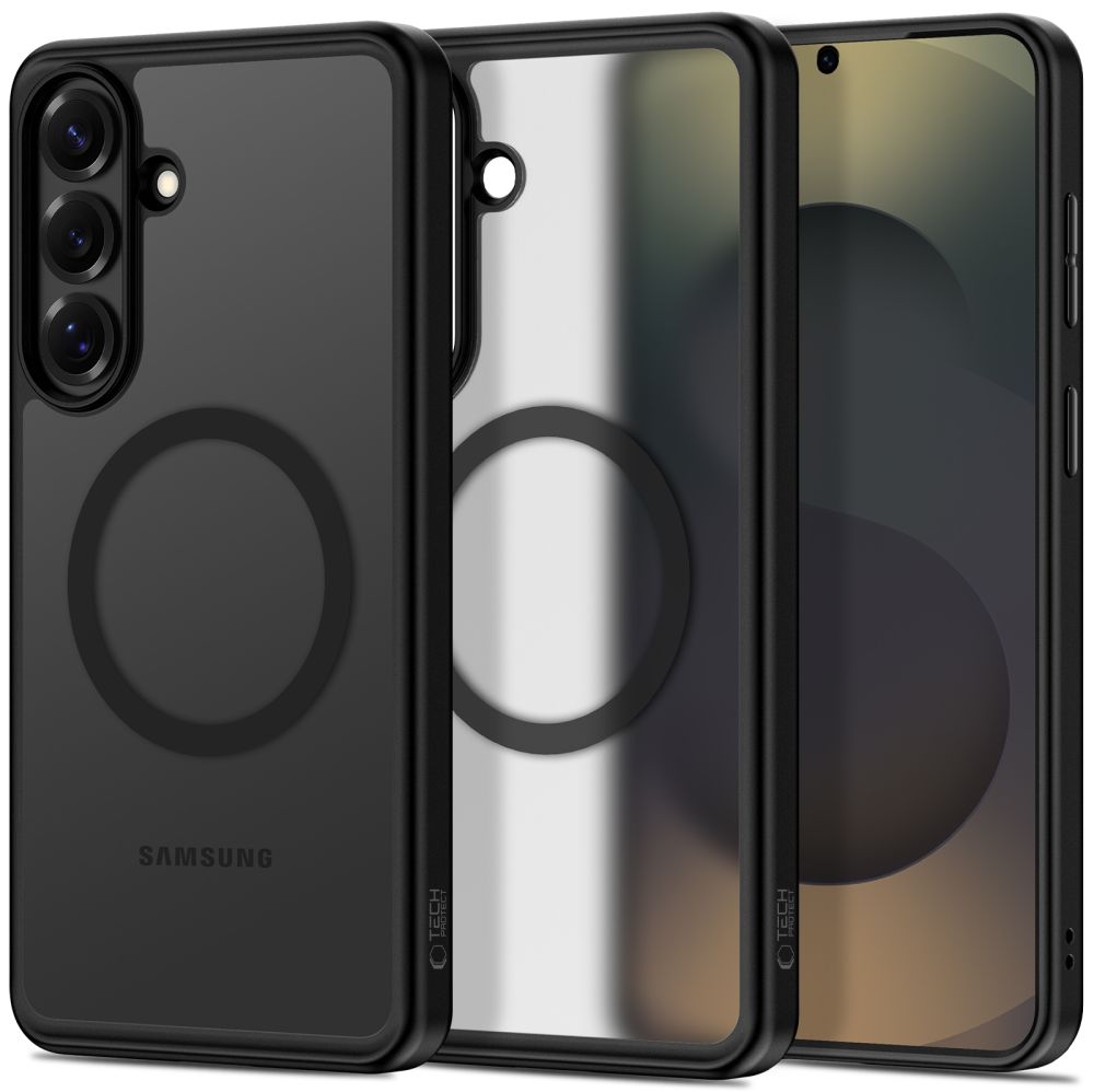 Tech-Protect MagPeak MagSafe ümbris for Samsung Galaxy S26 - must