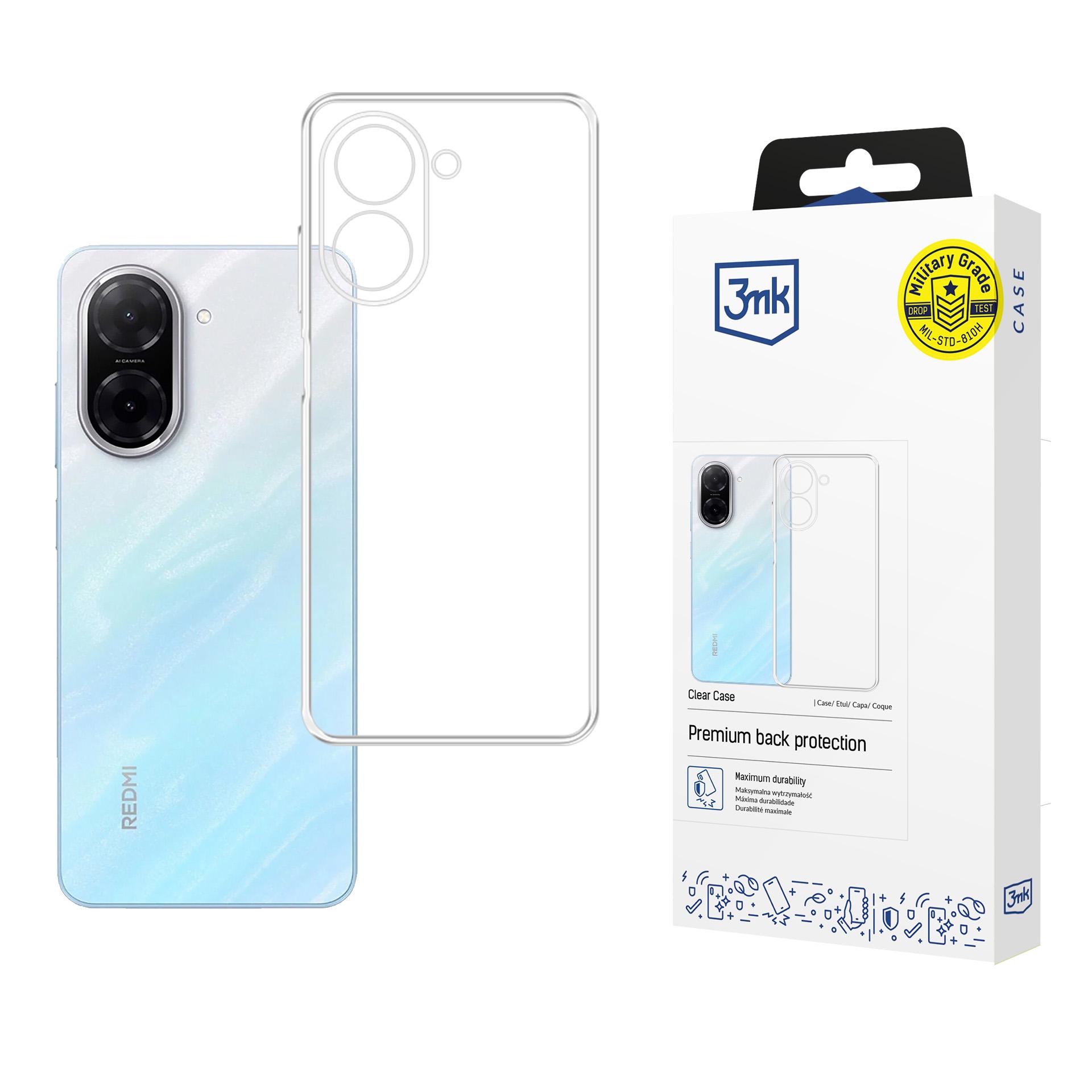 3mk Clear Case läbipaistev ümbris Xiaomi Redmi A5 4G (173mm) jaoks