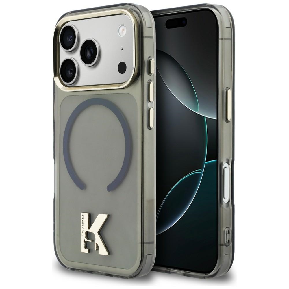 Karl Lagerfeld IML K Head Logo MagSafe Ümbris for iPhone 17 Pro - must