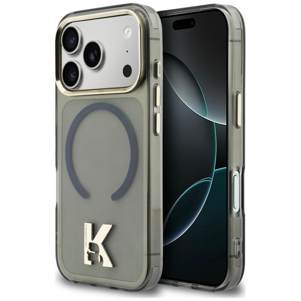 Karl Lagerfeld IML K Head Logo MagSafe Ümbris for iPhone 17 Pro Max - must