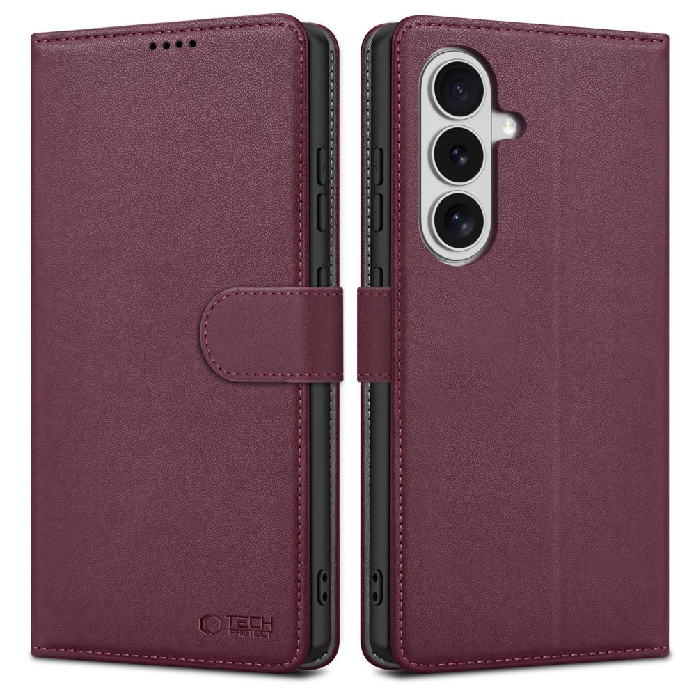 Tech-Protect Rahakott Ümbris for Samsung Galaxy S26 - burgundia