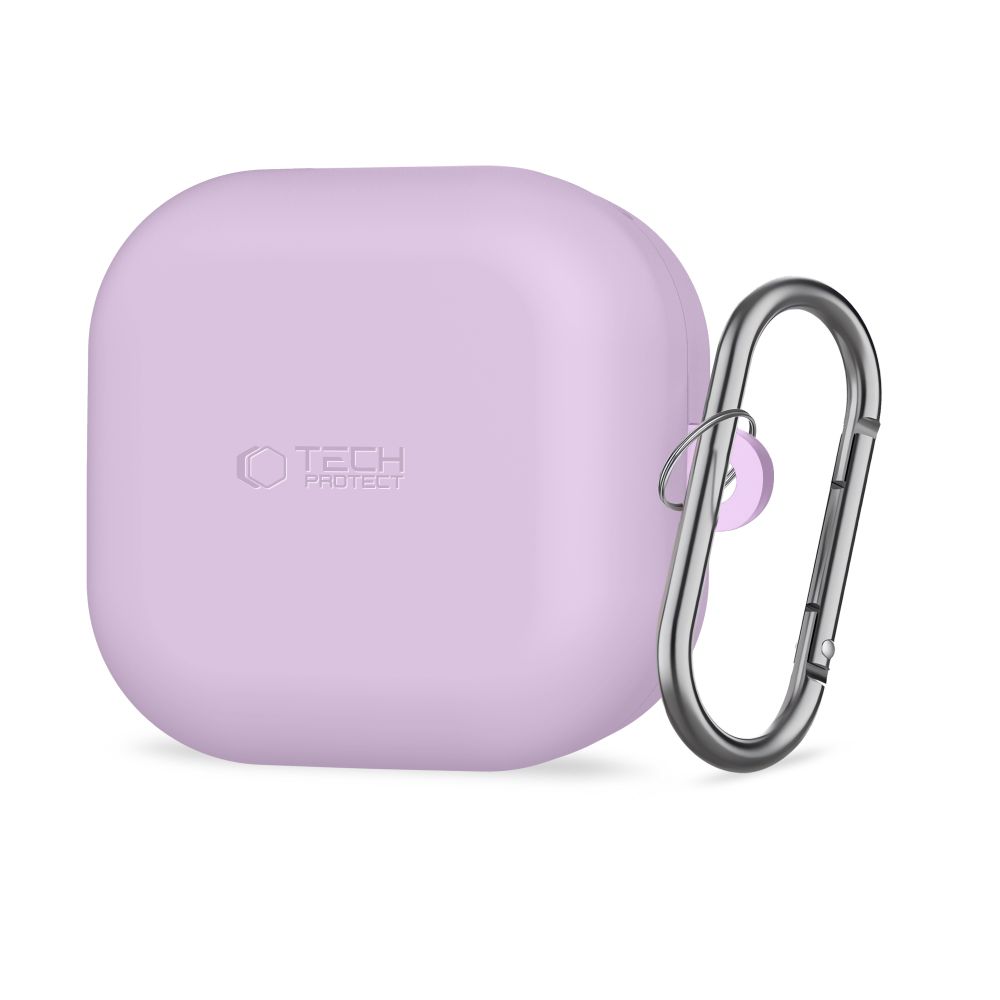 Tech-Protect Silikoon Hook Ümbris for Samsung Galaxy Buds 4 / 4 Pro - lilla