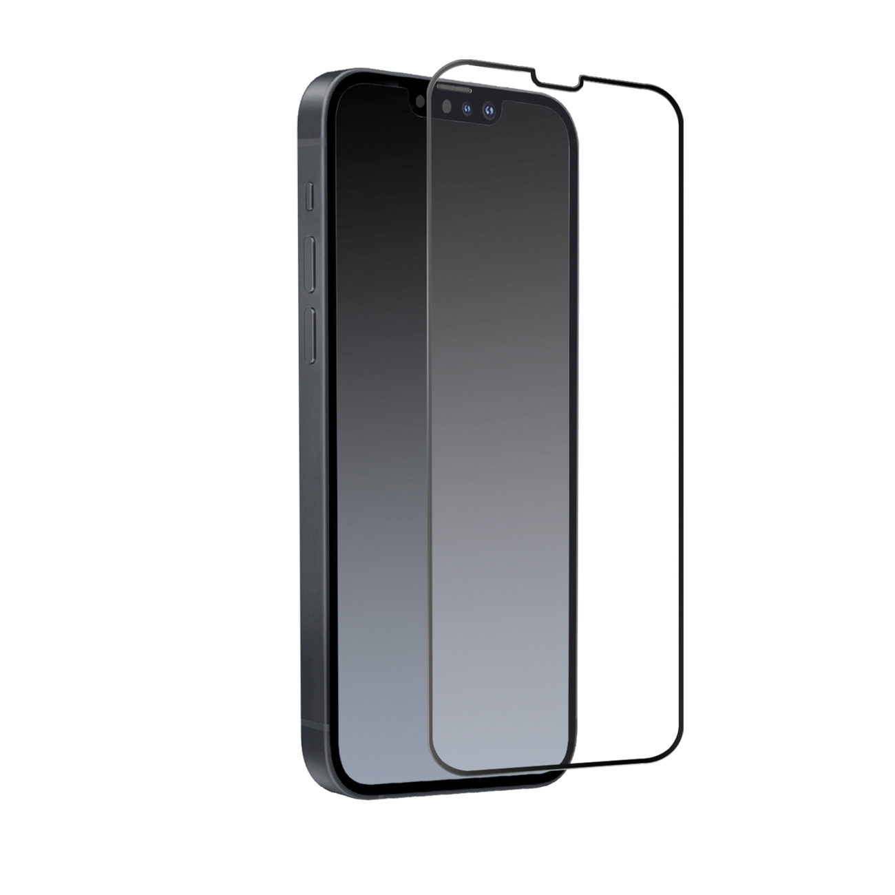 SBS Full Cover karastatud klaas iPhone 13 / 13 Pro / 14 / 16e / 17e jaoks
