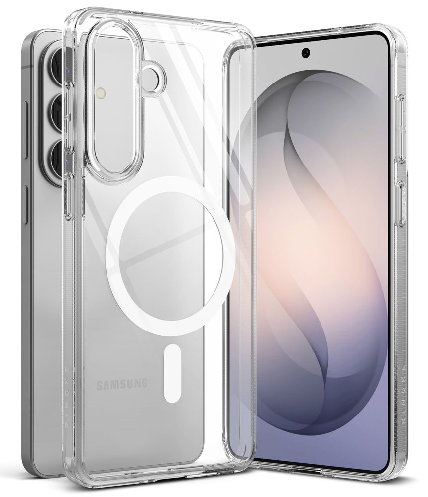 Ringke Fusion Magnetic MagSafe Ümbris for Samsung Galaxy S26+ - läbipaistev