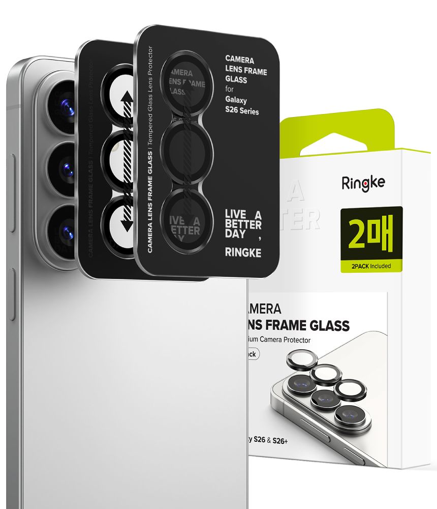 Ringke Camera Frame Protector 2-Pack for Samsung Galaxy S26 / S26+ - must