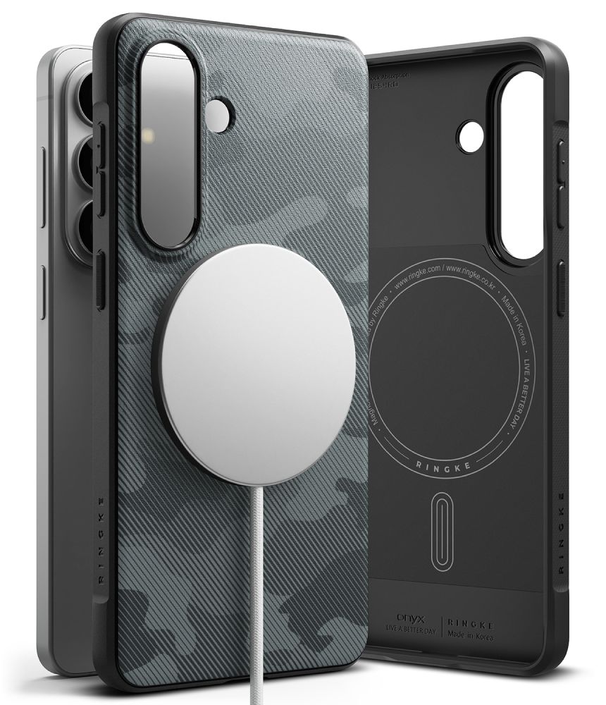 Ringke Onyx Magsafe Ümbris for Samsung Galaxy S26 - hall and must