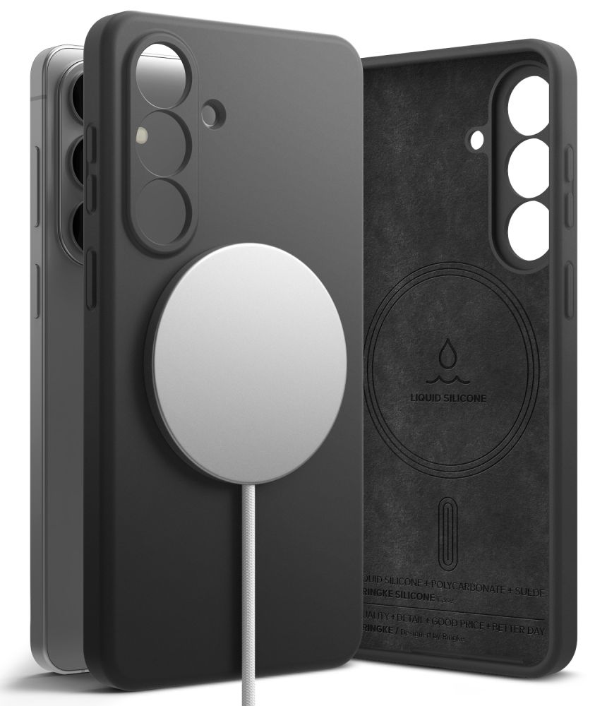 Ringke Silikoon MagSafe Ümbris for Samsung Galaxy S26 - must