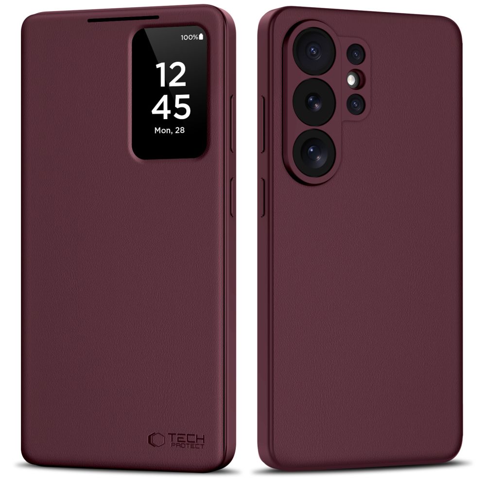Tech-Protect Nutikas Rahakott Ümbris for Samsung Galaxy S26 Ultra - burgundia