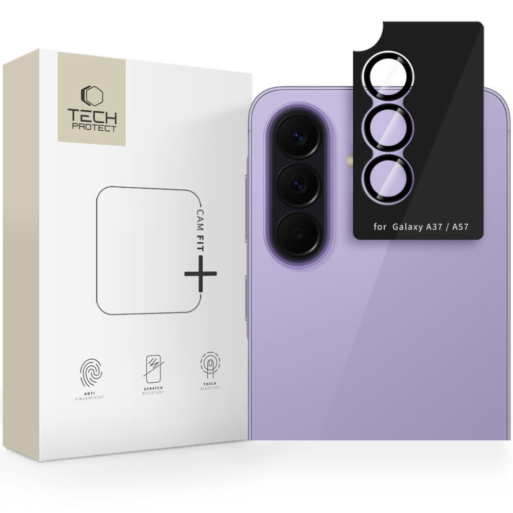 Tech-Protect Camring Fit+ Camera Ümbris for Samsung Galaxy A37 / A57 5G - must