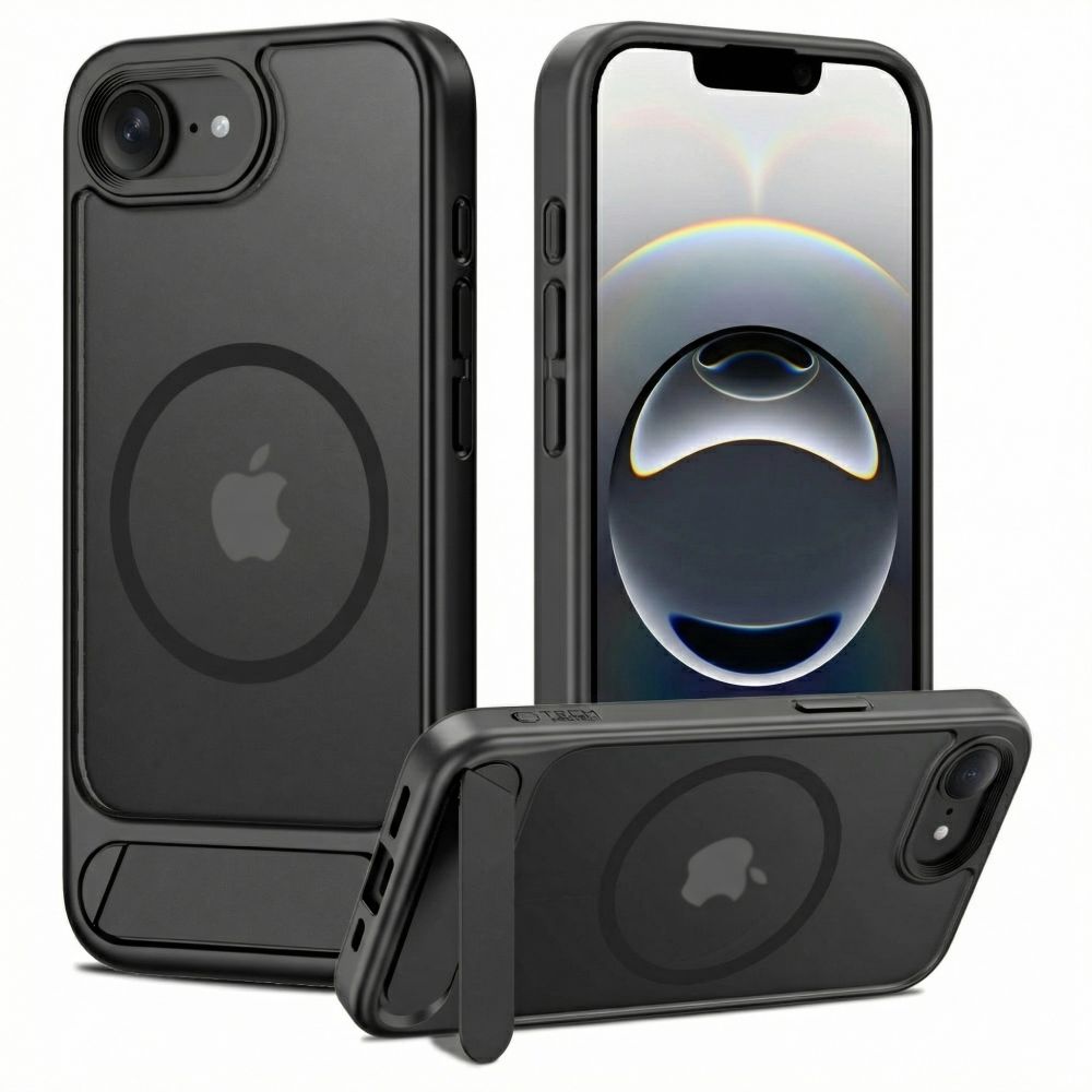 Tech-Protect MagRack MagSafe Case for iPhone 16e / 17e - Black