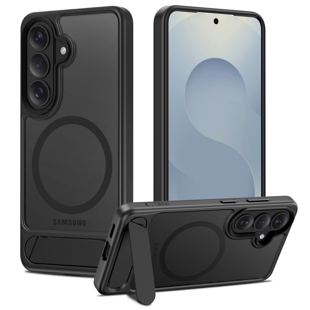 Tech-Protect MagRack MagSafe Ümbris for Samsung Galaxy S26+ - Matt must