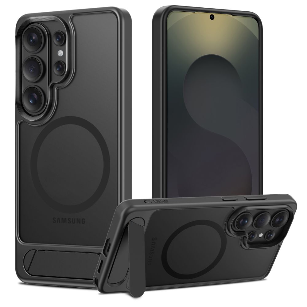 Tech-Protect MagRack MagSafe Ümbris for Samsung Galaxy S26 Ultra - Matt must