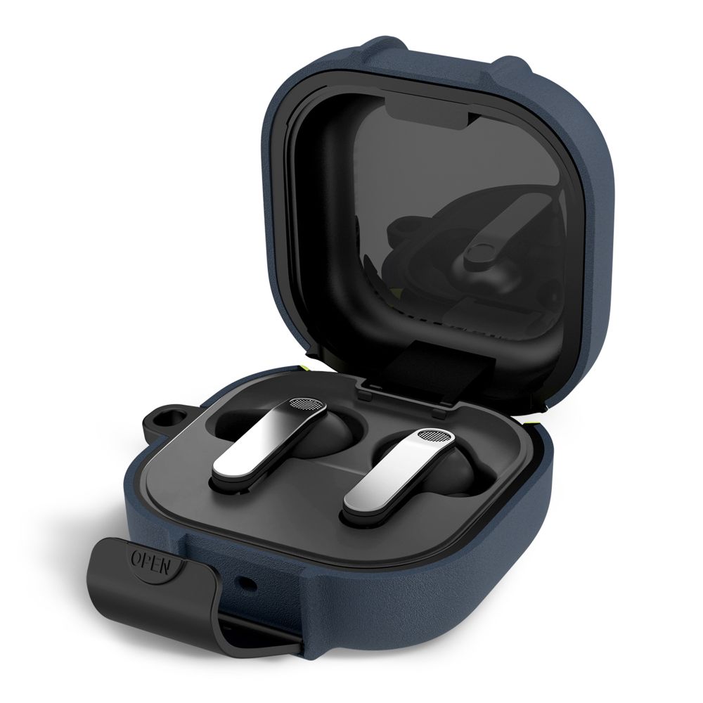 Tech-Protect Slim Hook ümbris Samsung Galaxy Buds 4 / 4 Pro jaoks tumesinine