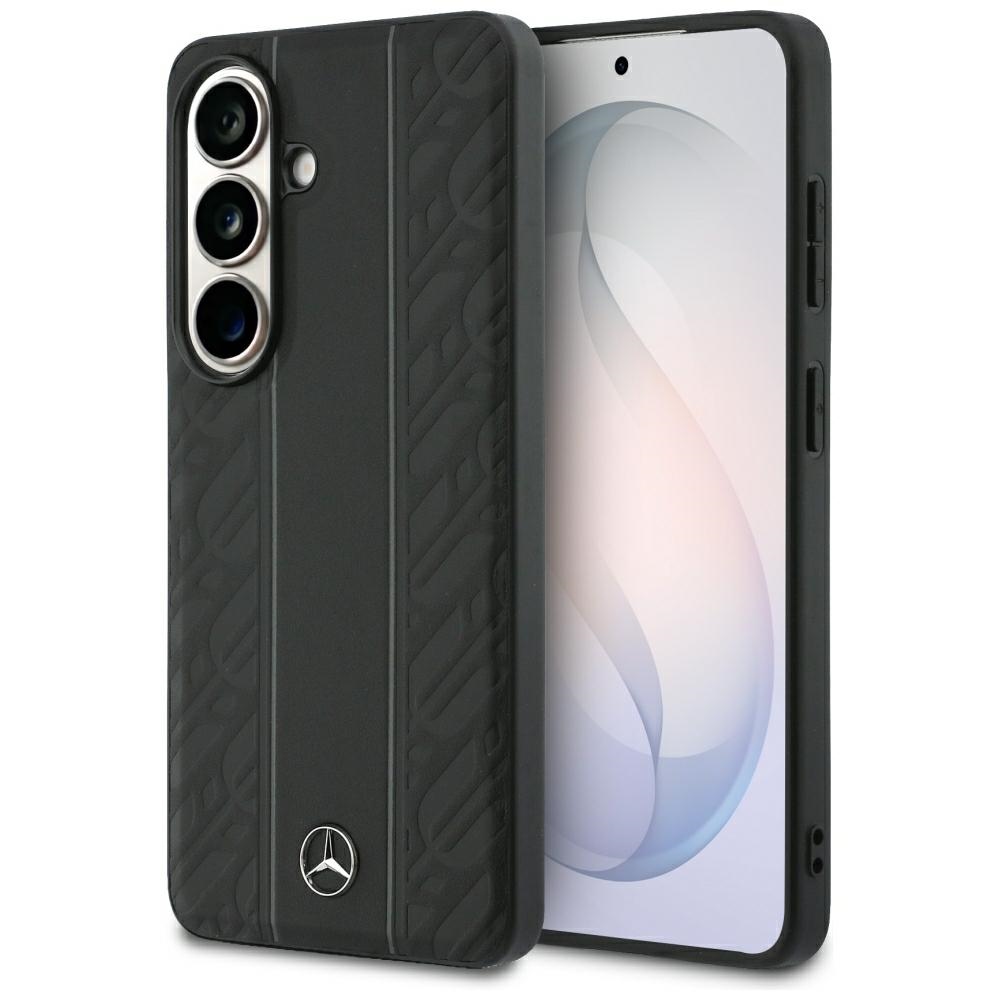 Mercedes Laurel Leaves Vertical Stripes MagSafe Ümbris for Samsung Galaxy S26 - must