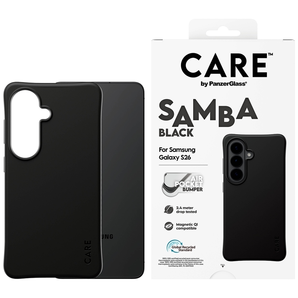 CARE by PanzerGlass Samba must Qi ümbris Samsung Galaxy S26 - must