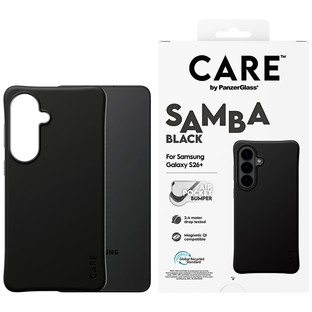 CARE by PanzerGlass Samba must Qi ümbris Samsung Galaxy S26+ - must