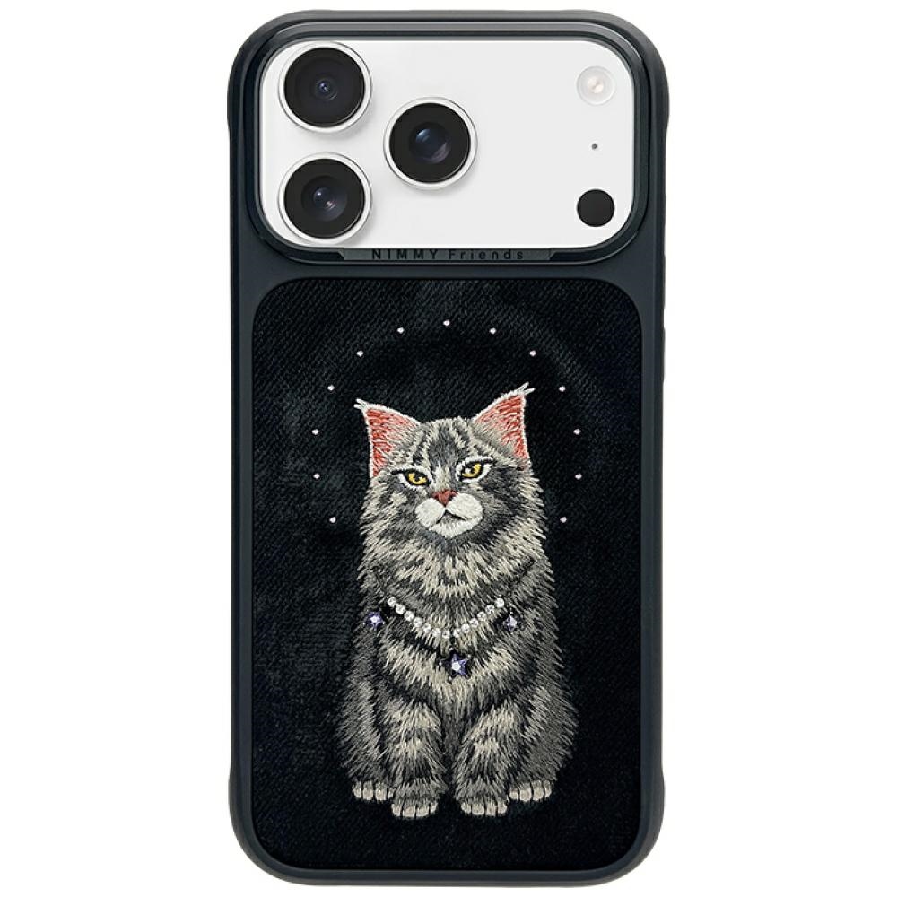 Nimmy Lucky Fashion Cat MagSafe ümbris iPhone 17 Pro must