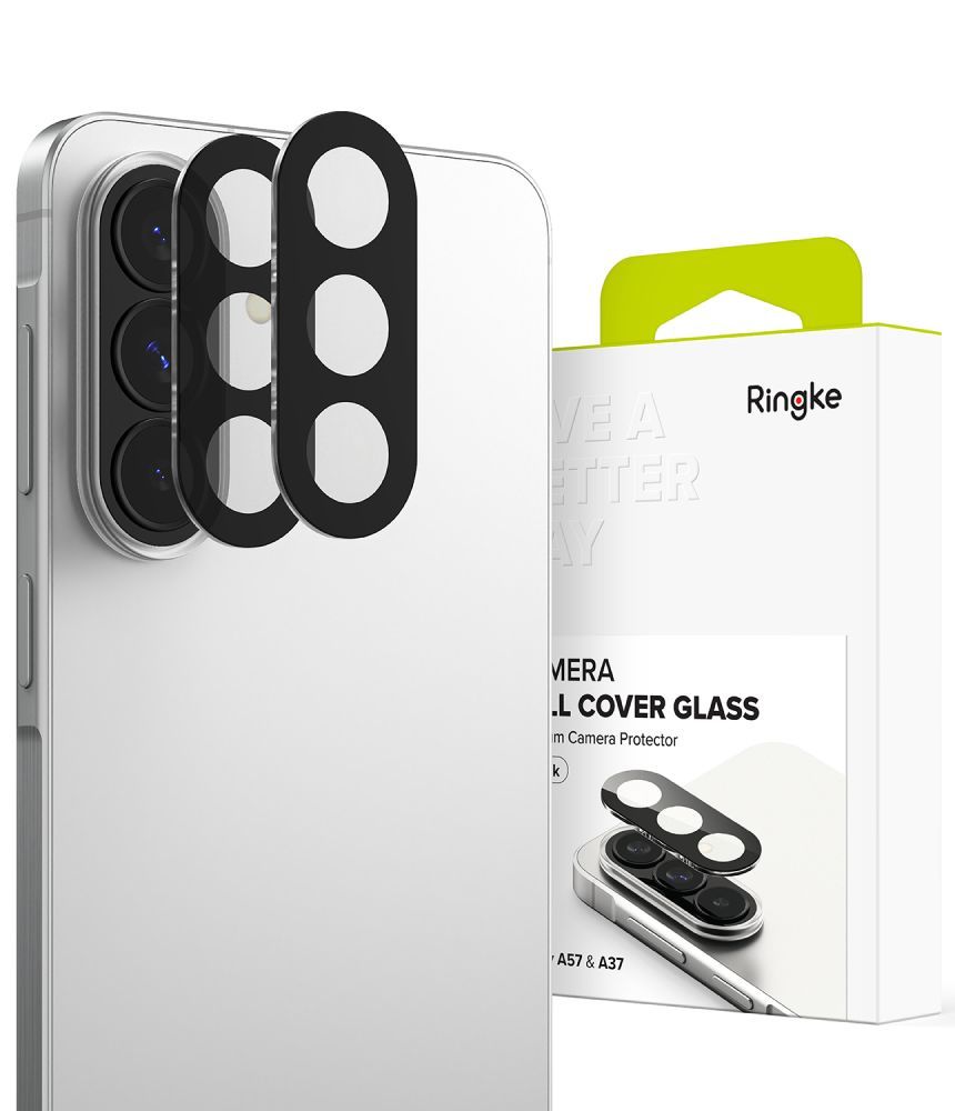 Ringke Camera Full Cover 2-Pack for Samsung Galaxy A37/A57 5G - Black