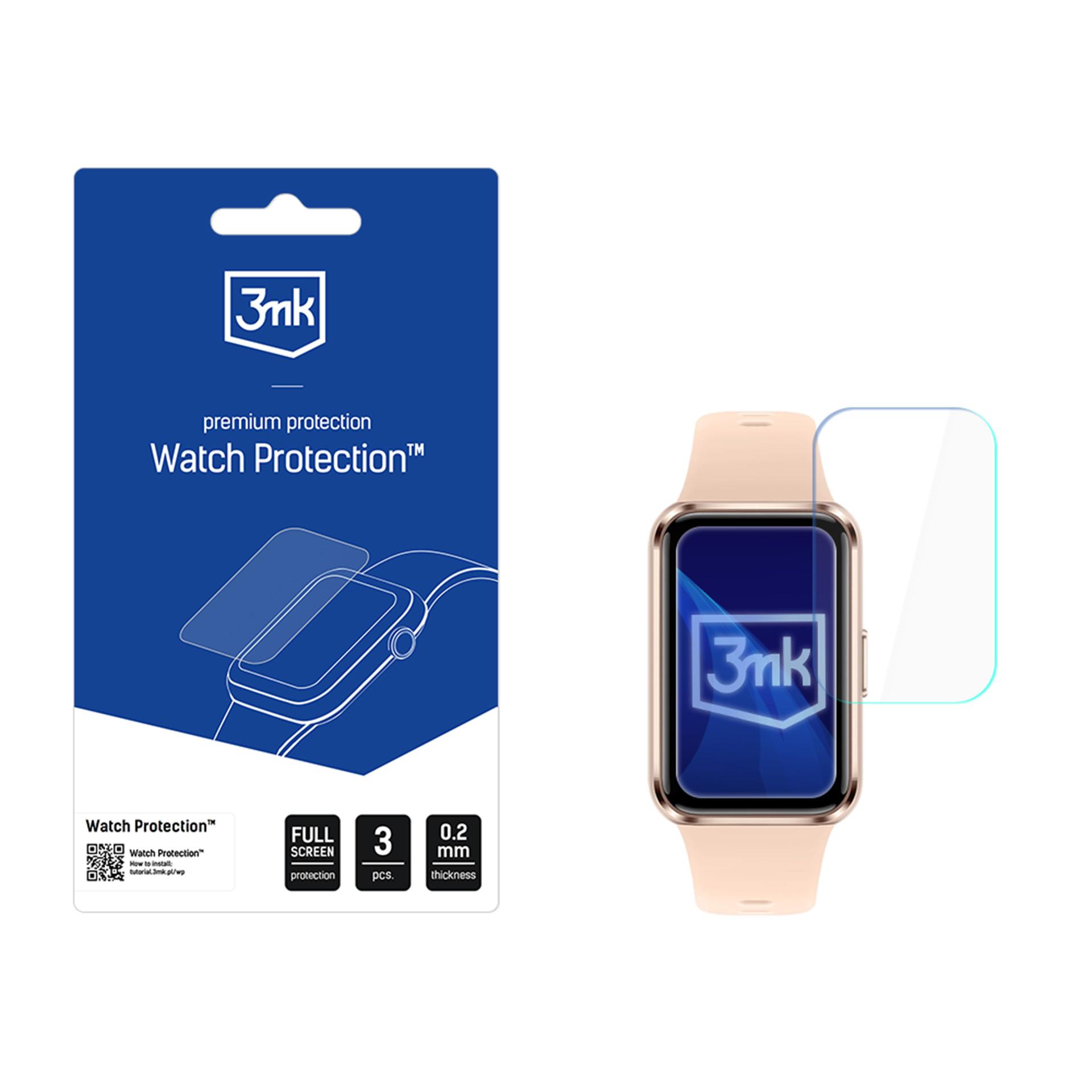 3mk Watch Protection ARC nutikella ekraanikaitse Huawei Band 11 jaoks