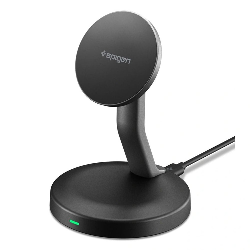 SPIGEN EF151MS ESSENTIAL MAGNETIC MAGSAFE WIRELESS CHARGER 15W must