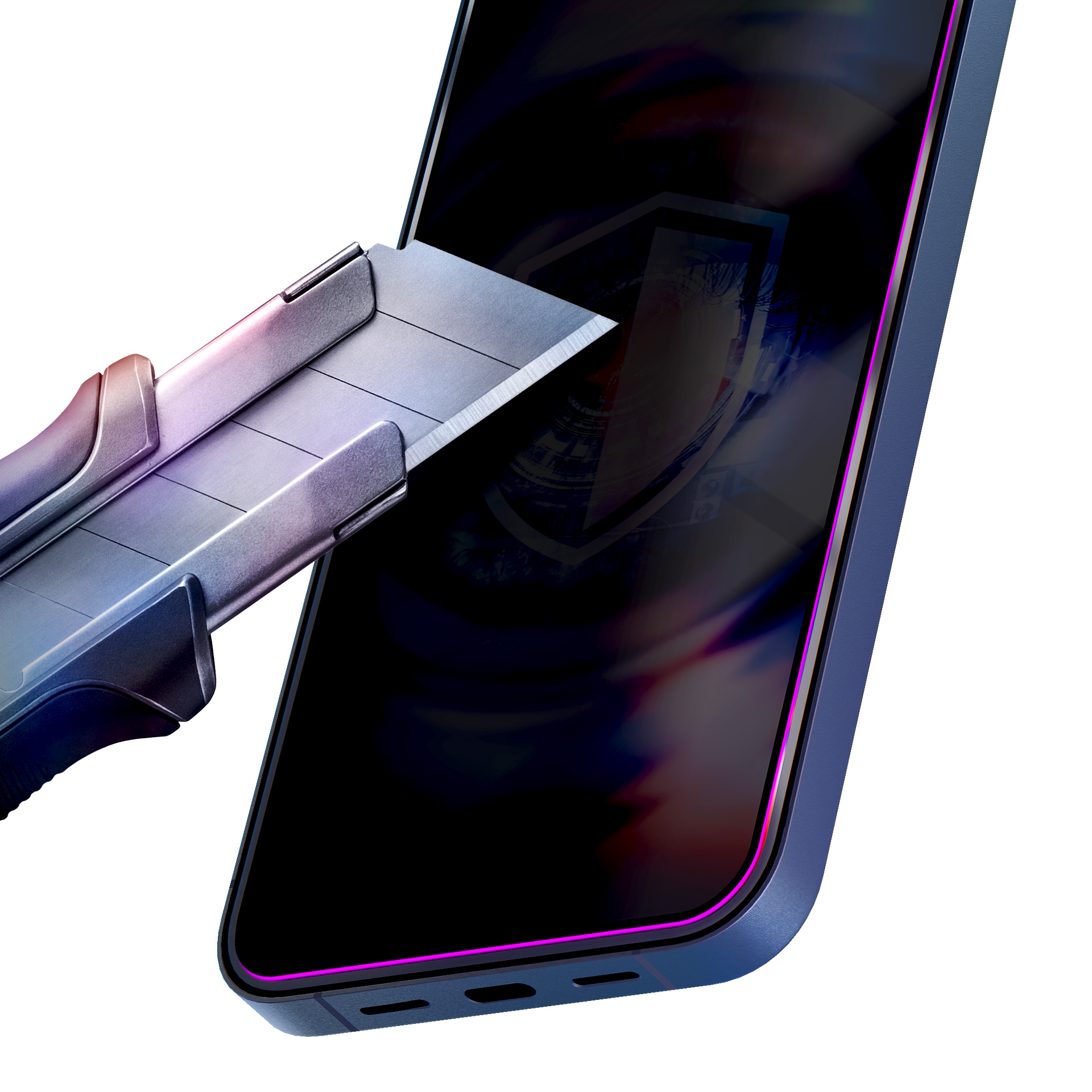 3mk HardGlass Max Privacy 9H karastatud klaas privaatsusfiltriga iPhone 15 Pro
