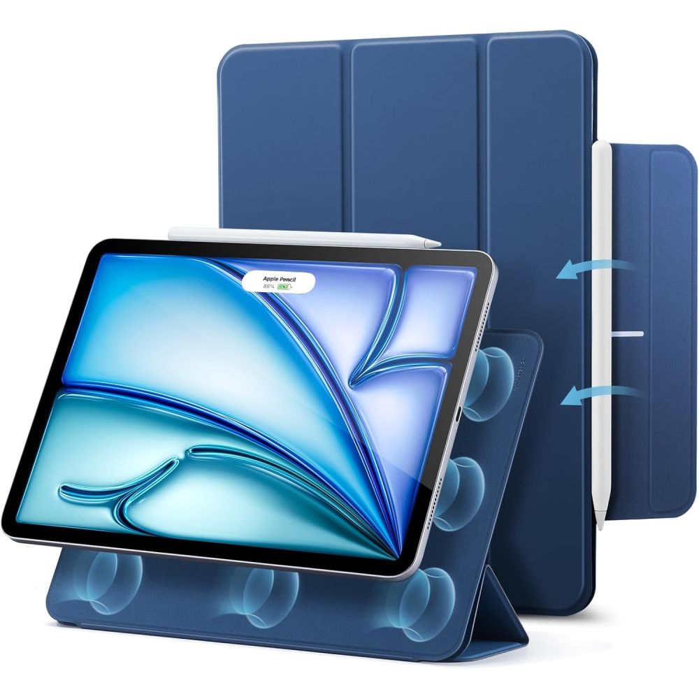 ESR Rebound Magnetic чехол iPad Air 10.9" (2020/2022) / 11" (2024/2025/2026) - темно-синий