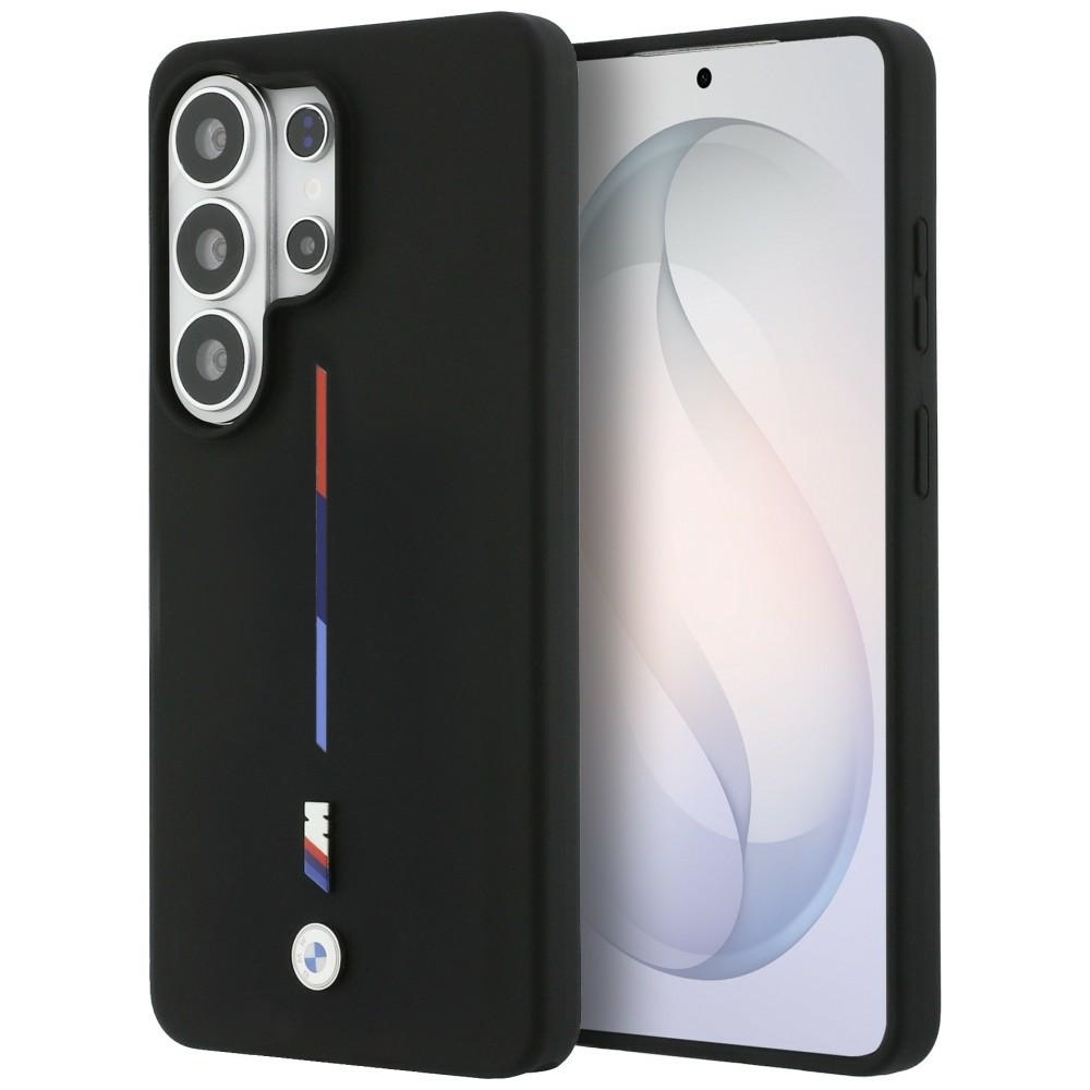 BMW M Silikoonist Tricolor Line MagSafe Ümbris Samsung Galaxy S26 Ultra - must