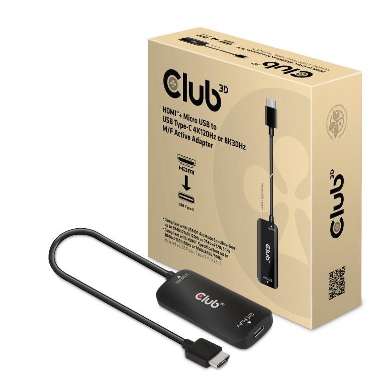 Adapter USB-C USB/HDMI-ks CAC-1336 Club3D