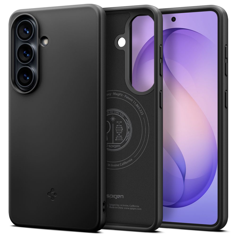 Spigen Thin Fit Mag MagSafena Samsung Galaxy S26 ümbris - must