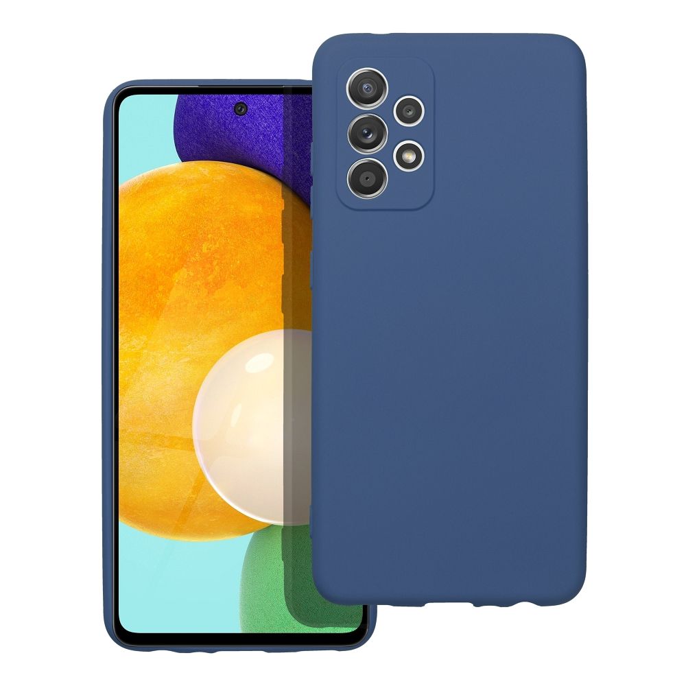 Чехол для Samsung A52 5G / A52 LTE (4G) / A52S Silicone синий