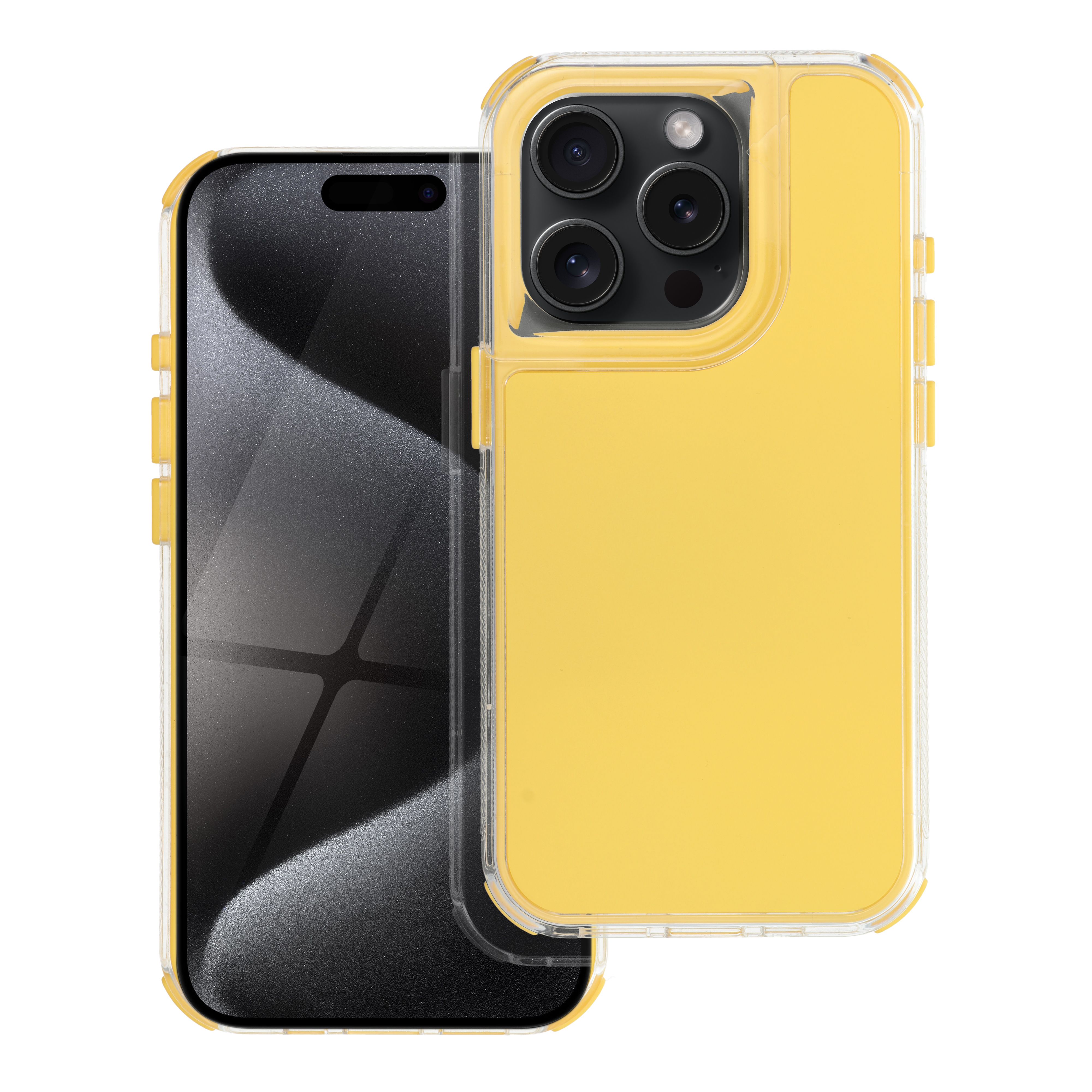MATRIX Ümbris jaoks IPHONE 15 Pro kollane