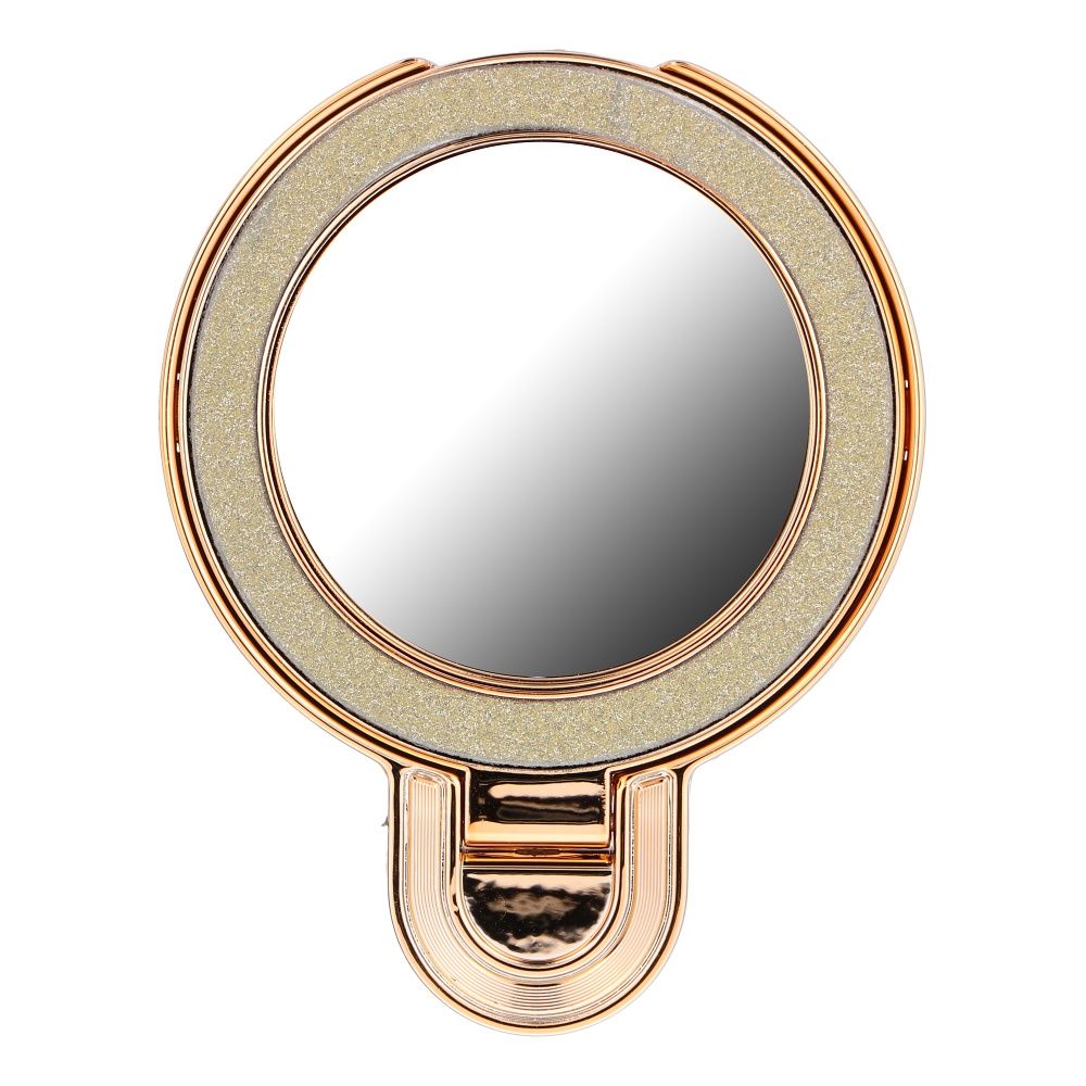Phone stand CIRCLE MIRROR - stick-on - kuldne
