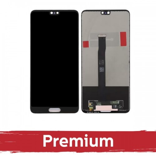 LCD Display Compatible With Huawei P20 Black OEM
