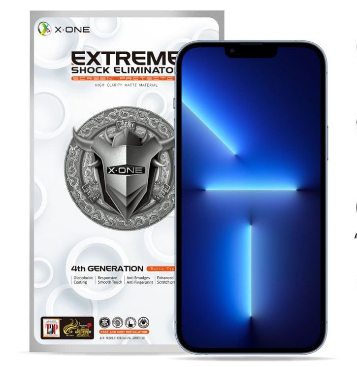 X-ONE Extreme Shock Eliminator 4th gen. (Matte Series) - jaoks iPhone 14 Pro Max/15 Plus