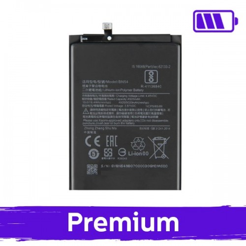Battery Compatible With Xiaomi Redmi Note 9 / Redmi 9 BN54 (OEM)