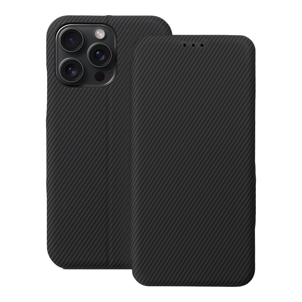 FOLIO Side Magnet Kaaned jaoks IPHONE 15 PRO MAX must