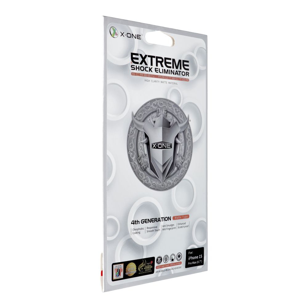 X-ONE Extreme Shock Eliminator 4th gen. (Matte Series) - jaoks iPhone 15 Pro Max