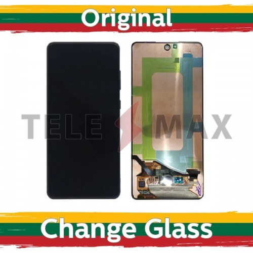 LCD Display Compatible With Samsung A725 (A726) A72 Black (Renewed: Telemax) (NoFrame version)