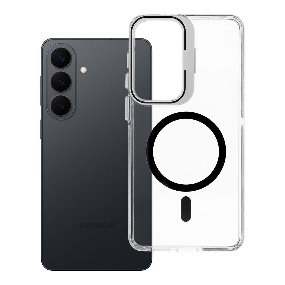 LENS MAG ÜMBRIS Ümbris ühilduv MagSafe for SAMSUNG S26 Plus must