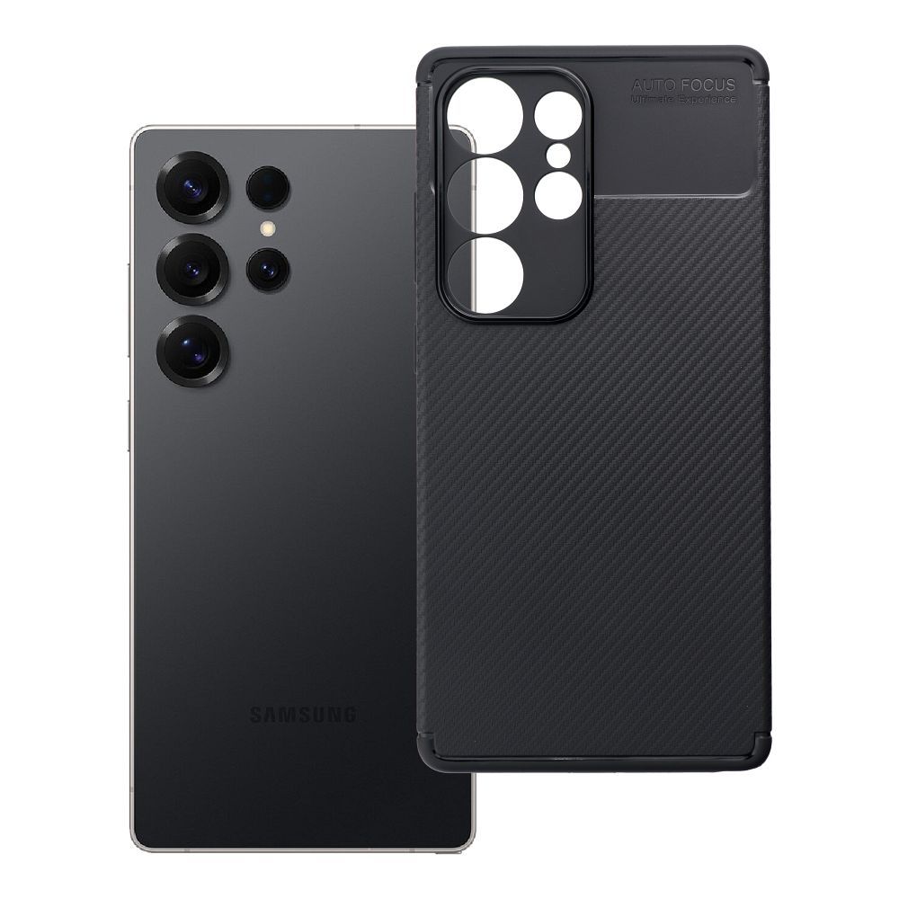 Ümbris jaoks Samsung S25 ULTRA Carbon Premium must