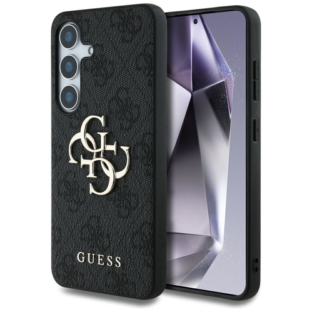 Guess Big 4G Logo Classic Logo Ümbris jaoks Samsung Galaxy S25 must