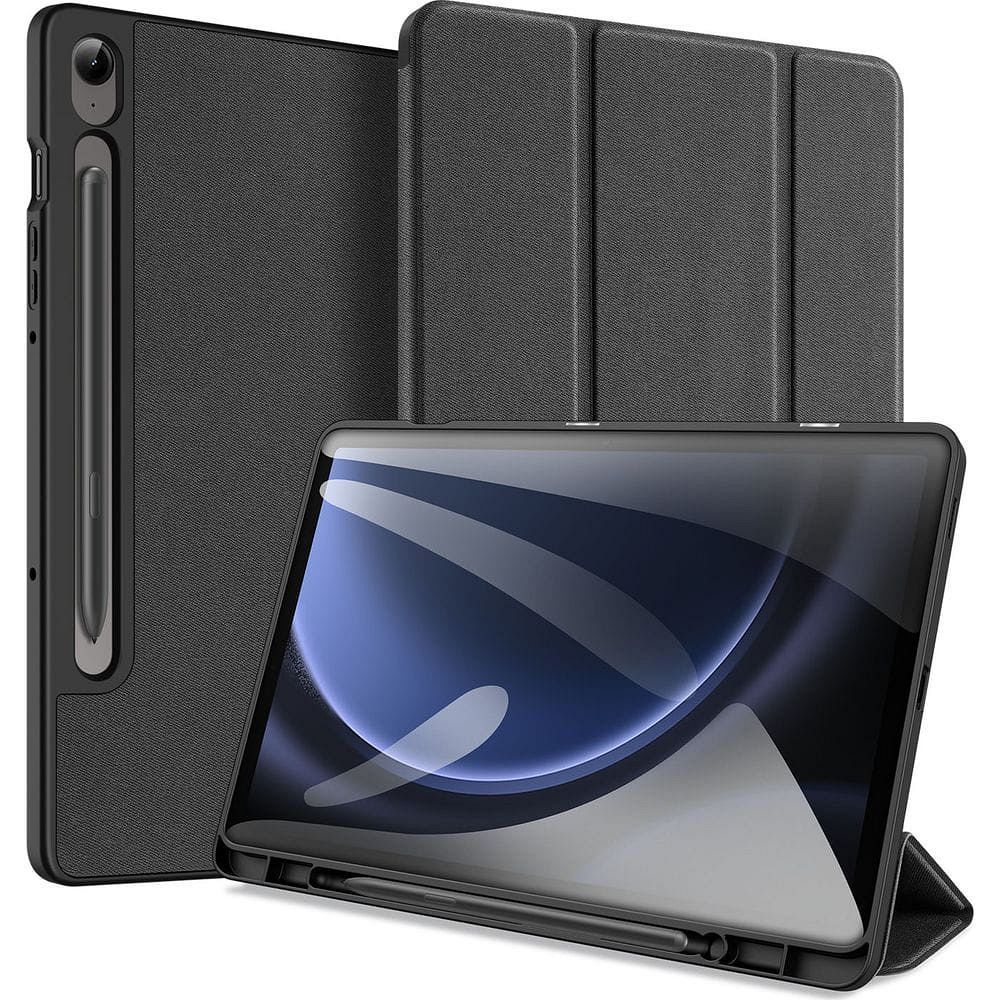 DUX DUCIS ümbris DOMO foldable with pencil storage jaoks SAMSUNG Tab S9 FE/S10 FE must