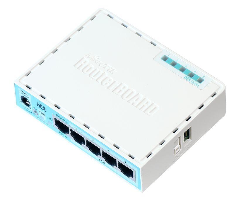 NET RUUTER 10/100/1000M 5PORT/HEX RB750GR3 MIKROTIK